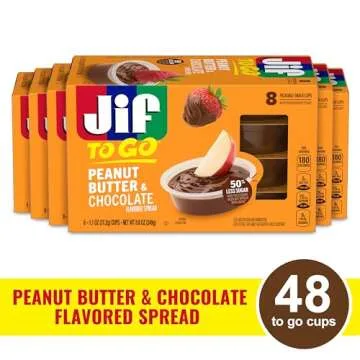 Jif Peanut Butter & Chocolate Cups for Quick Snacking