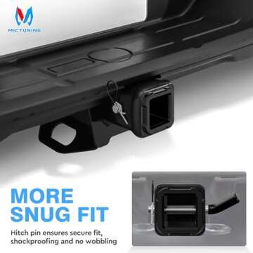 MICTUNING Hitch Receiver Adapter - Versatile & Durable