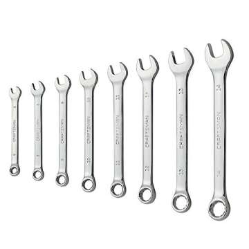 Craftsman 8 Piece Metric 12 Point Combination Wrench Set, 9-47243
