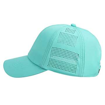 Women Quick Drying Baseball Cap Sun Hats Mesh Lightweight UV Protection for Outdoor Sports - Multipl...