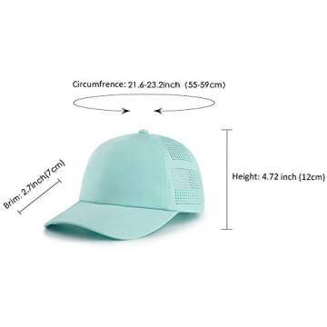 Lightweight Women’s Quick Drying UV Protection Cap