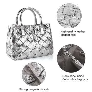 Stylish Woven Tote for Women - Eco-Friendly & Chic