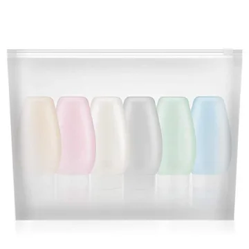 TAPBULL Travel Bottles Leak Proof Silicone Toiletry Containers