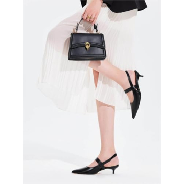 Coutgo Slingback Kitten Heels - Chic Comfort for You