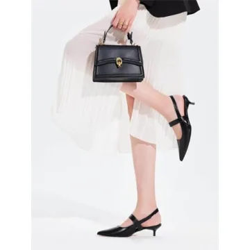 Coutgo Slingback Kitten Heels - Chic Comfort for You