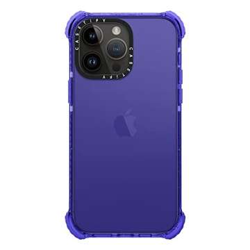 CASETiFY Ultra Impact iPhone 14 Pro Max Case [5X Military Grade Drop Tested / 11.5ft Drop Protection] - Peri Purple