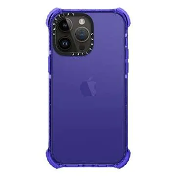 CASETiFY Ultra Impact iPhone 14 Pro Max Case [5X Military Grade Drop Tested / 11.5ft Drop Protection] - Peri Purple