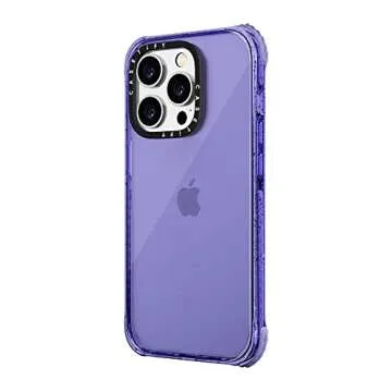 CASETiFY Ultra Impact iPhone 14 Pro Max Case [5X Military Grade Drop Tested / 11.5ft Drop Protection] - Peri Purple