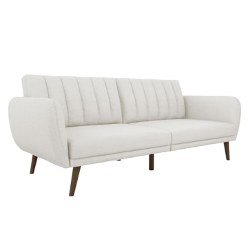 Novogratz Brittany 82 Inch Futon Sofa Bed - Stylish and Versatile Couch Sleeper