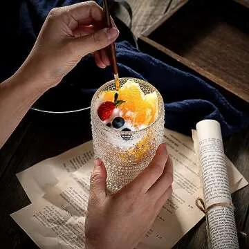 Stylish Consou Large 15 oz Glasses Set of 6 for Entertaining