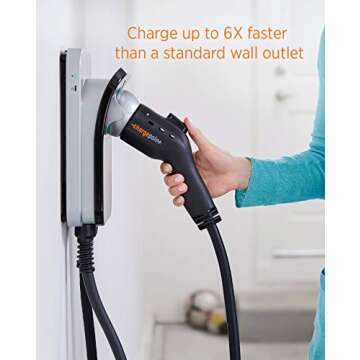 ChargePoint Home WiFi Enabled Electric Vehicle (EV) Charger - Level 2 240V, 32A Electric Car Charger...