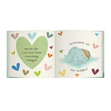 Welcome To The World Keepsake Baby Gift Book