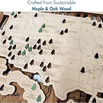 Personalized National Parks Map: Track Your Adventures