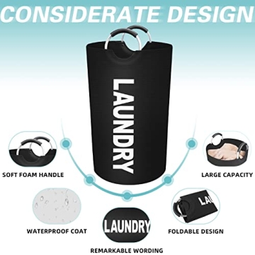 StorageRight 90L Large Laundry Basket for Efficient Laundry Solutions
