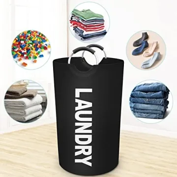 StorageRight 90L Large Laundry Basket for Efficient Laundry Solutions