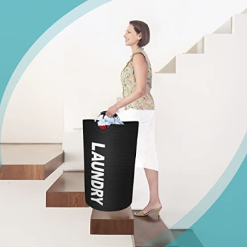 StorageRight 90L Large Laundry Basket for Efficient Laundry Solutions