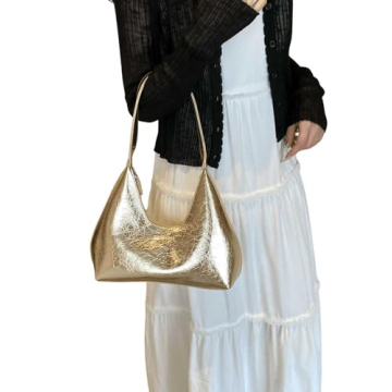 Stylish Verdusa Metallic Hobo Shoulder Bag for Women