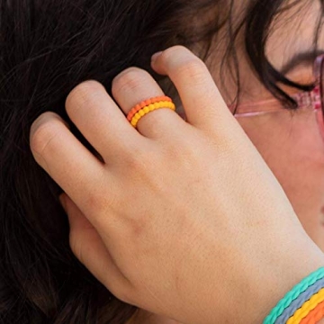Enso Stackable Silicone Wedding Ring - Comfortable & Stylish