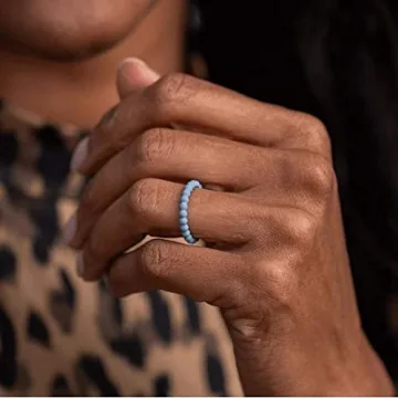 Enso Stackable Silicone Wedding Ring - Comfortable & Stylish