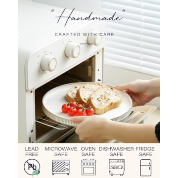 Getstar 10.5" Ceramic Dinner Plates Set of 4