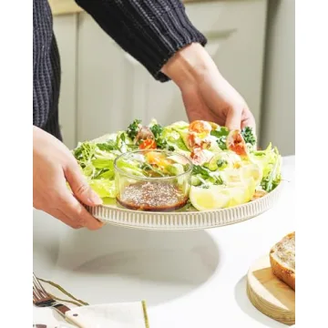 Getstar 10.5" Ceramic Dinner Plates Set of 4