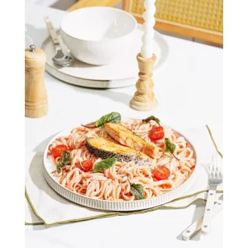 Getstar 10.5" Ceramic Dinner Plates Set of 4