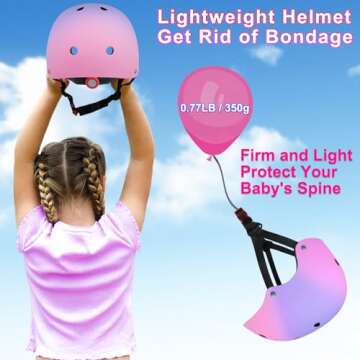 Wisekiddy Kids Bike Helmet Toddler Helmets for Kids 3-5-8 Years Girls Boys Youth Bicycle Helmet for Scooter Balance Bike Roller Skating Skateboard Helmet