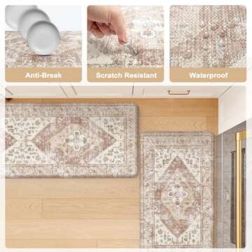 KIMODE Kitchen Mats | Anti Fatigue Non Slip Waterproof Sets