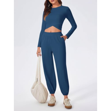 Fisoew Women's Stylish 2 Piece Lounge Set for Everyone