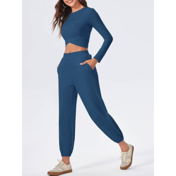 Fisoew Women's Stylish 2 Piece Lounge Set for Everyone