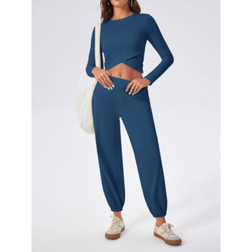 Fisoew Women's Stylish 2 Piece Lounge Set for Everyone