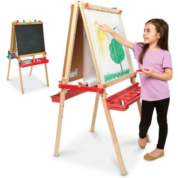 Melissa & Doug Deluxe Art Easel for Kids