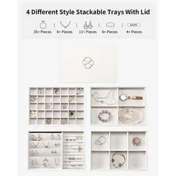 Elegant Vlando Jewelry Organizer Tray for Stylish Storage