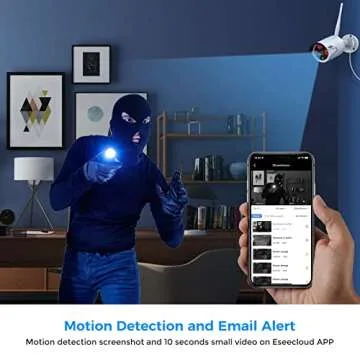 Hiseeu Wireless Pro 16CH 4K NVR Security Camera System