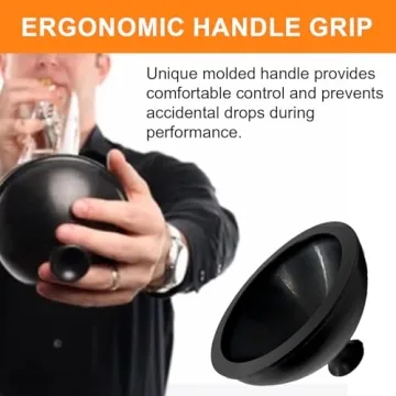 Durable Trumpet Plunger Mute for Classic Wah-Wah Sound