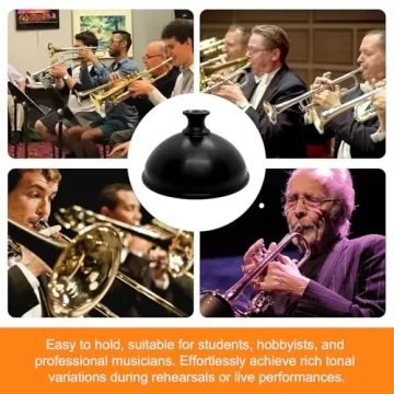 Durable Trumpet Plunger Mute for Classic Wah-Wah Sound
