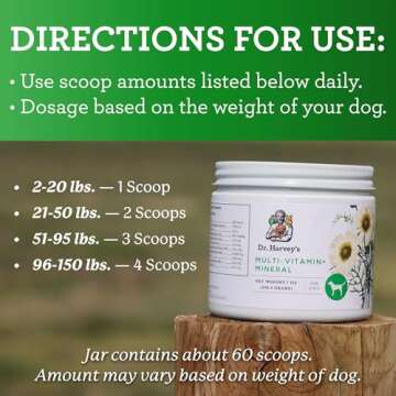 Dr. Harvey's Herbal Multi-Vitamin Supplement for Dogs 7 oz