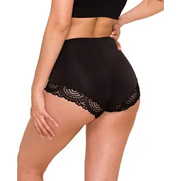 Barbra Lingerie Tummy Control Briefs for Women - 4 Pack