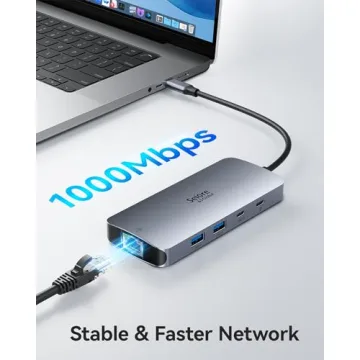 USB C Docking Station for Triple 4K Display