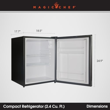 Magic Chef Mini Refrigerator for Office or Dorms 2.4 Cubic Feet