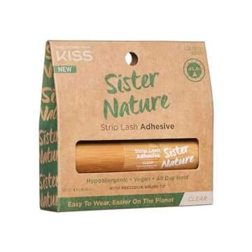 KISS Sister Nature Glue - Clear, Packaging May Vary