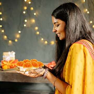 Hananona 50 Pcs Marigold Artificial Flowers for Decor