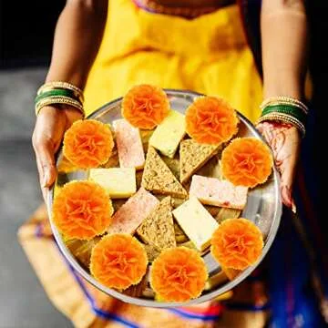 Hananona 50 Pcs Marigold Artificial Flowers for Decor