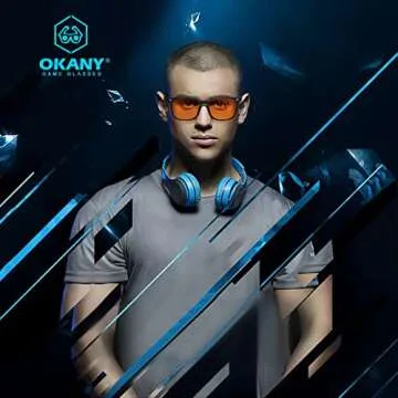 Okany Blue Light Blocking Gaming Glasses ESports Computer Glasses