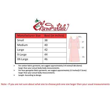 Chandrakala Kurti Sharara Set For Women Rayon Tunic Suit Sets Indian Summer Dress Red-White,X-Large (K163RED4)