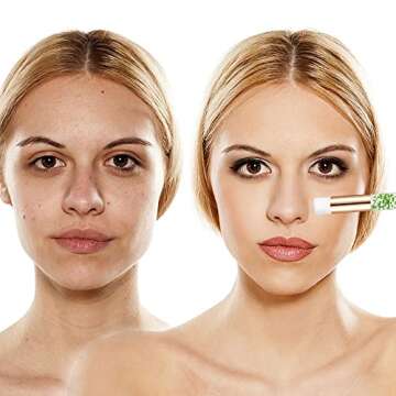 30PCS Crystal Lash Extension Cleanser Shampoo Brushes Peel Off Blackhead Brush Remover Tool,Nose Pore Deep Cleaning Brush For Eyelash Extensions (glittler gold)