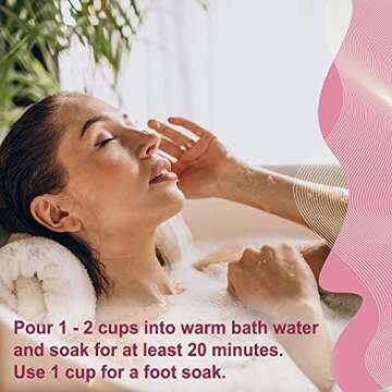 Aromasong Dead Sea Pregnancy Bath Soak 5 LB - Unscented with Pure Magnesium Flakes & Minerals - Used for Pregnancy & Postpartum Muscle Aches & Leg Discomfort - Better Absorbing Than Epsom Salt