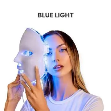 Angel Kiss Light Beauty Mask - Led Face Mask Light Therapy - Red Light Therapy Mask for Face - LED Facial Skin Care Mask