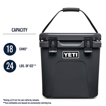 YETI Roadie 24 Cooler Charcoal Perfect for Adventures