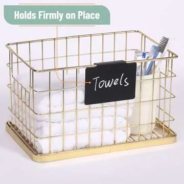 Mr. Pen- Basket Labels Clip On Set, 32 pcs, 30 Removable Bin Labels Clip On with 2 Chalk Markers, Storage Bin Labels for Storage Bins, Clip On Labels for Storage Bins, Basket Tags, Bin Clips